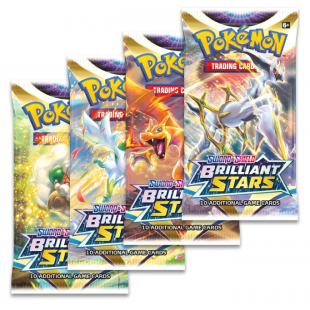 Pokémon Sword & Shield Brilliant Stars booster pack
